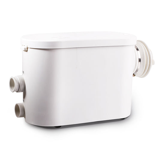 PROTEGE Macerator Pump Concealed for Wall Hung Toilet 3 Inlet Upflush Domestic