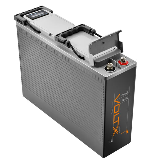 VoltX 12V Lithium Battery 100Ah Slim Plus
